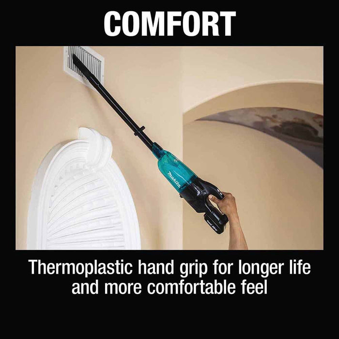 Makita XLC09R1B 18V LXT Lithium-ion Compact Brushless Cordless 4-Speed Vacuum Kit, w/ Push Button (2.0Ah) - 10