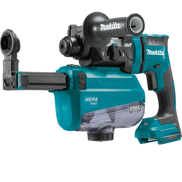 Makita XRH12ZW 18V LXT Lithium-Ion Brushless 11/16" AVT Rotary Hammer - 2