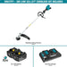 Makita XRU17PT 36V (18V X2) LXT Brushless String Trimmer Kit, dual port charger (5.0Ah) - 12