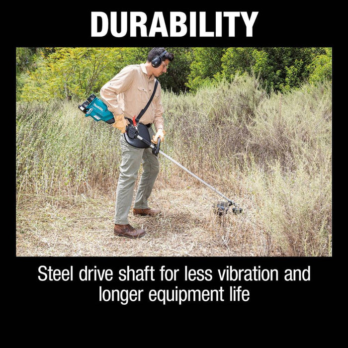 Makita XRU17PT 36V (18V X2) LXT Brushless String Trimmer Kit, dual port charger (5.0Ah) - 13