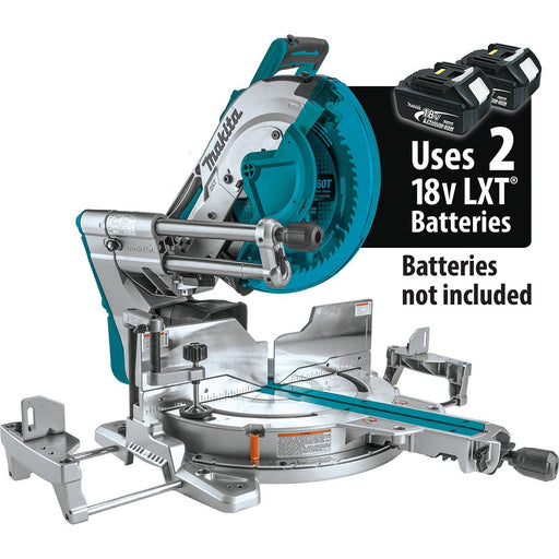 Makita XSL07Z 18V X2 LXT (36V) Brushless 12" Sliding Compound Miter Saw - 2