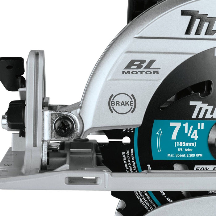 Makita XSR01PT 18V X2 LXT Li-Ion (36V) Brushless Cordless Rear Handle 7-1/4" Circular Saw Kit, 5.0Ah - 13