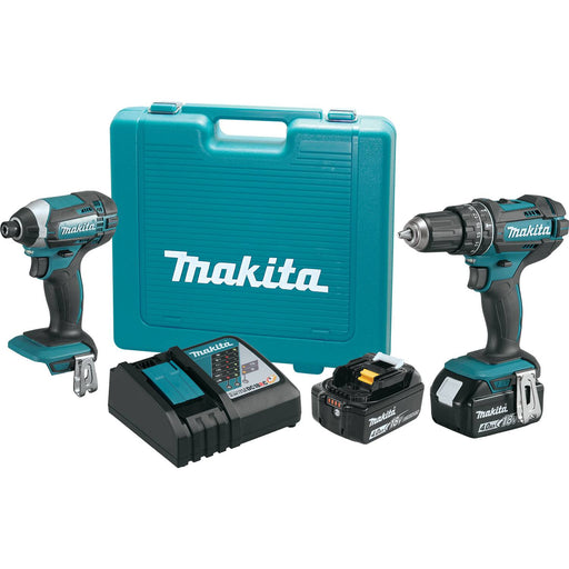 Makita XT261M 18V LXT Li-Ion 2 Piece Combo Kit (4.0Ah)