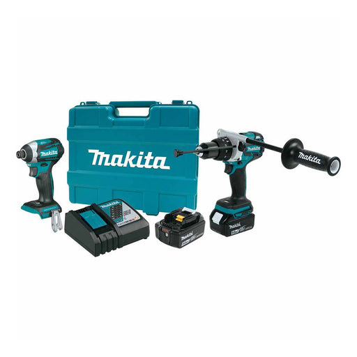 Makita XT268T 18V LXT Li-Ion Brushless Cordless 2-Piece Combo Kit