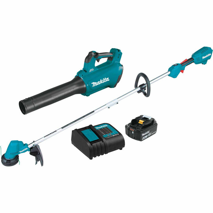 Makita XT287SM1 18V LXT® Lithium-Ion Brushless Cordless 2 Pc. Combo Kit, XBU03Z, XRU23Z, with one battery (4.0Ah)