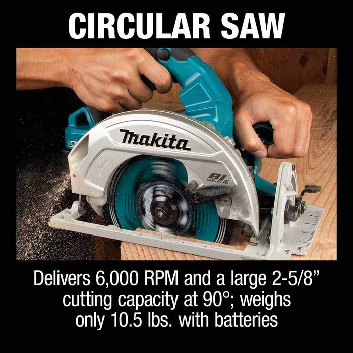 Makita XT290PT 18V LXT 2-Pc. Combo Kit (5.0Ah) - 7