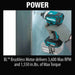 Makita XT296ST 18V LXT Lithium-Ion Brushless Cordless 2-Pc. Combo Kit (5.0Ah) - 18