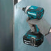 Makita XT453T 18V LXT Lithium-Ion Brushless Cordless 4 Pc. Combo Kit, XPH14Z, XDT14Z, XRJ05Z, DML815, bag (5.0Ah) - 17