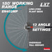 Makita XUX02SM1X6 18V LXT Brushless Couple Shaft Power Head Kit w/ String Trimmer, Pole Saw, Art. Hedge Trimmer & Blower Attachments (4.0Ah) - 15