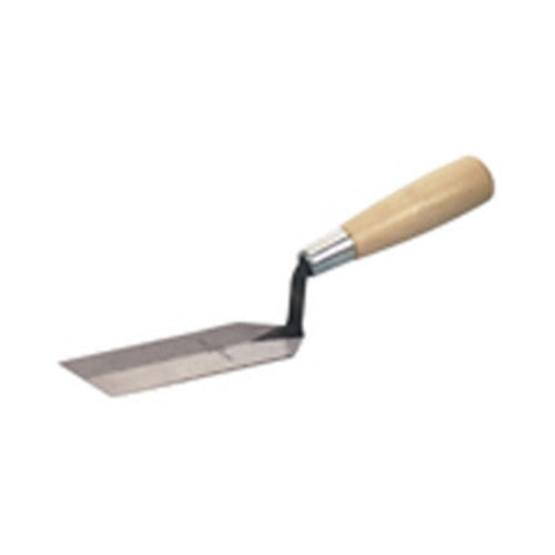 MarshallTown 58 8" x 2" Margin Trowel with Wood Handle - 2