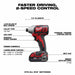 Milwaukee 2657-22CT M18 2-Speed 1/4" Hex Impact Driver Kit - 3