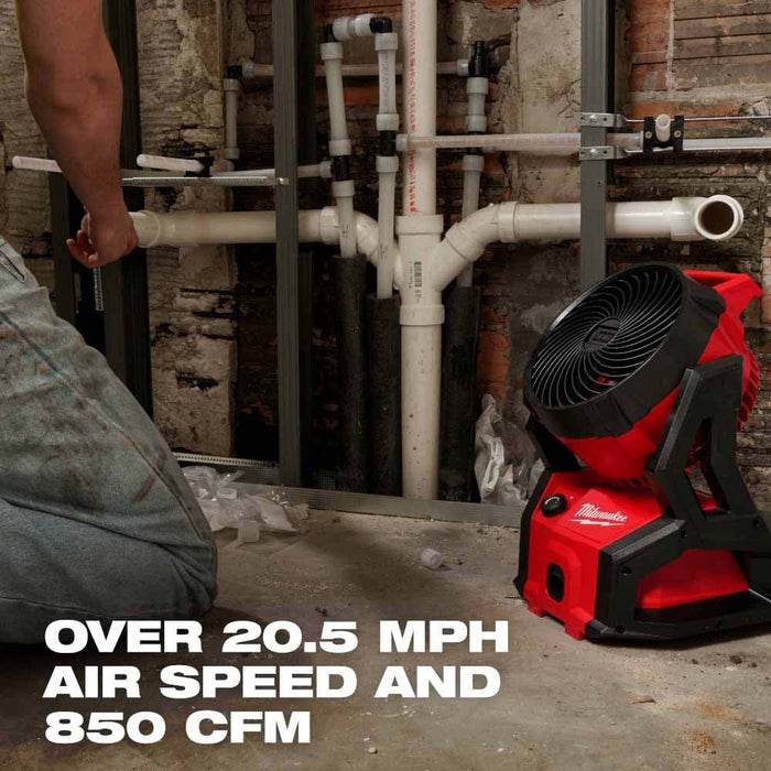 Milwaukee 0818-20 M18 Brushless PACKOUT Fan - 14