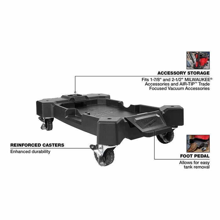 Milwaukee 0923-20 Wet/Dry Vacuum Cart - 2