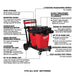 Milwaukee 0930-22HD M18 FUEL 12-Gallon Dual-Battery Wet/Dry Vacuum Kit - 8