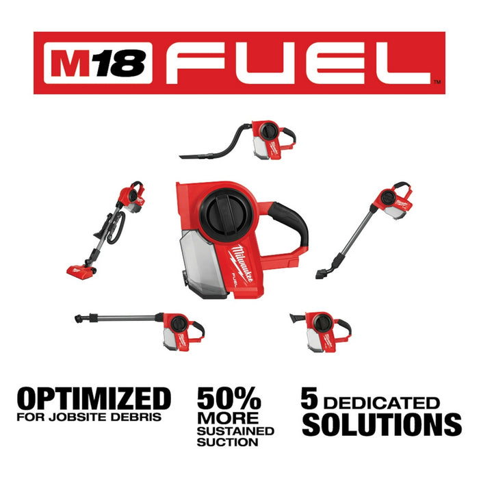 Milwaukee  0940-20 M18 FUEL Compact Vacuum - 3