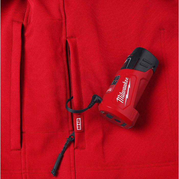 Milwaukee 204R-21 M12 Heated ToughShell™ Jacket Kit (Red) - 10