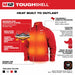 Milwaukee 204R-21 M12 Heated ToughShell™ Jacket Kit (Red) - 13