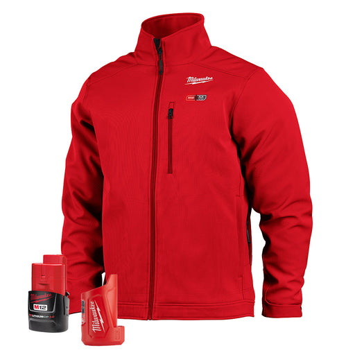 Milwaukee 204R-21 M12 Heated ToughShell™ Jacket Kit (Red)