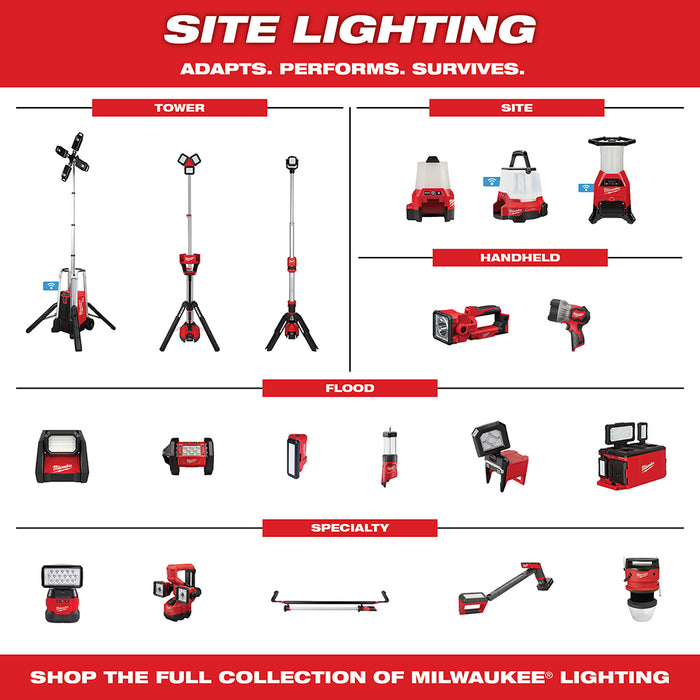 Milwaukee 2145-20 M18 RADIUS LED Compact Site Light  - 11