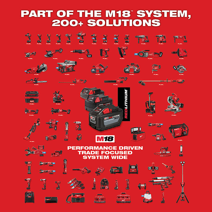 Milwaukee 2146-20 M18 RADIUS LED Compact Site Light with One Key - 12