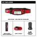 Milwaukee 2163-21 REDLTHIUM USB Rechargeable Hard Hat Headlamp, 600 Lumens - 3