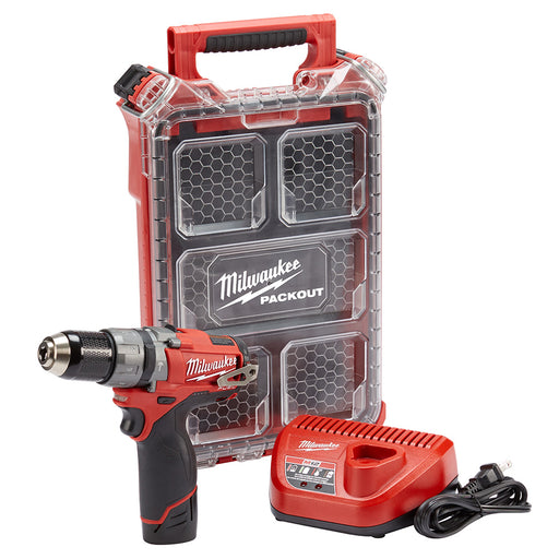 Milwaukee 2404-21P M12 FUEL Hammer Drill with FREE PackOut Case