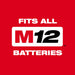 Milwaukee 2429-21XC M12™ Sub-Compact Band Saw Kit - 15