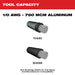 Milwaukee 2435AL-21 M12 Cable Stripper Kit for Al THHN / XHHW - 4