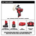 Milwaukee 2438-22X M12 Variable Speed Polisher/Sander Kit with XC Battery - 2