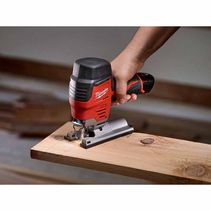 Milwaukee 2445-20 M12 Cordless High Performance Jig Saw - 4