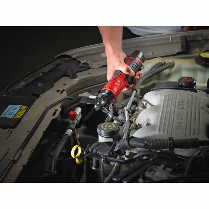 Milwaukee 2456-21 M12™ Cordless 1/4" Ratchet Kit - 10