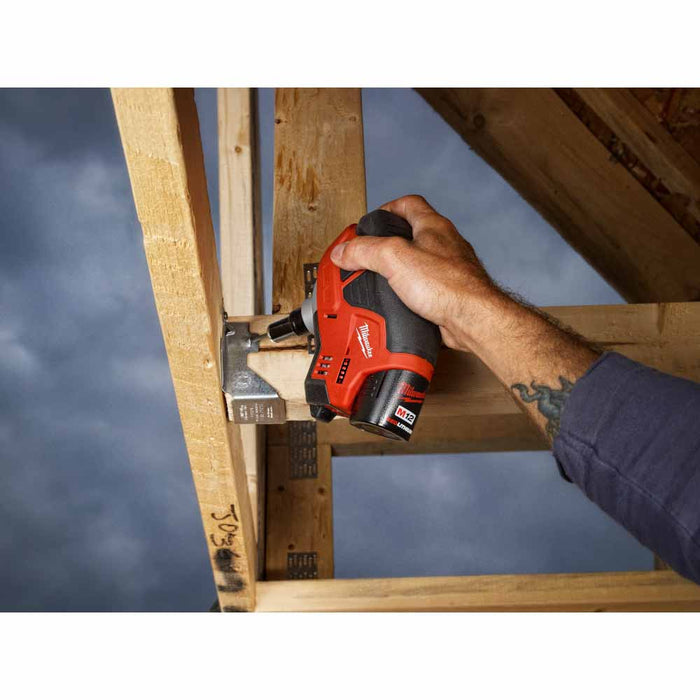 Milwaukee 2458-20 M12™ PALM NAILER TOOL ONLY - 9