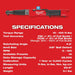 Milwaukee 2465-20 M12 FUEL 3/8" Digital Torque Wrench w/ ONE-KEY Bare Tool - 8