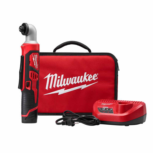 Milwaukee  2467-21 M12 1/4" Hex Right Angle Impact Driver Kit
