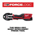 Milwaukee 2473-22 M12 Force Logic Press Tool 1/2" - 1" Kit - 6