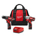 Milwaukee 2497-22 M12 Hammer Drill and Impact Combo