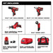 Milwaukee 2498-24 M12™ 4 - Tool Combo Kit with Drill, Impact, Hackzall™ & Flashlight - 2