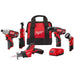 Milwaukee 2498-25 M12 5-Tool Combo Kit with Two Batteries
