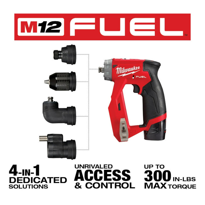 Milwaukee 2505-22 M12 FUEL Installation Drill/Driver Kit - 3