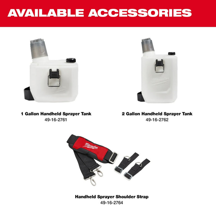 Milwaukee 2528-21G2 M12 2 Gallon Handheld Sprayer Kit - 12