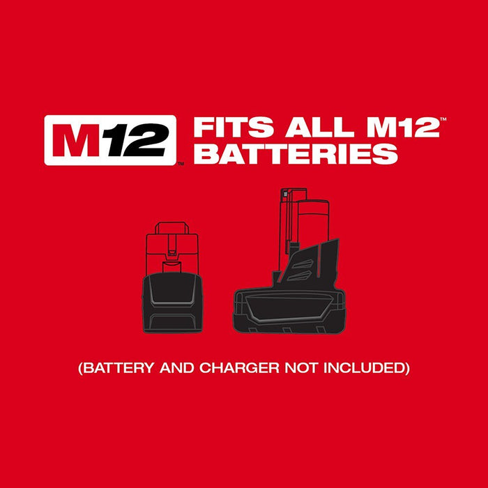 Milwaukee 2540-20 M12™ 23 Gauge Pin Nailer - 10