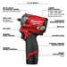 Milwaukee 2554-22 M12 FUEL Stubby 3/8" Impact Wrench Kit - 8