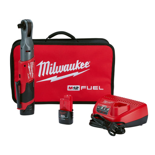 Milwaukee 2558-22 M12 FUEL 1/2" Ratchet 2 Battery Kit