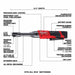 Milwaukee 2559-21 M12 FUEL 1/4" Extended Reach Ratchet 1 Battery Kit - 5