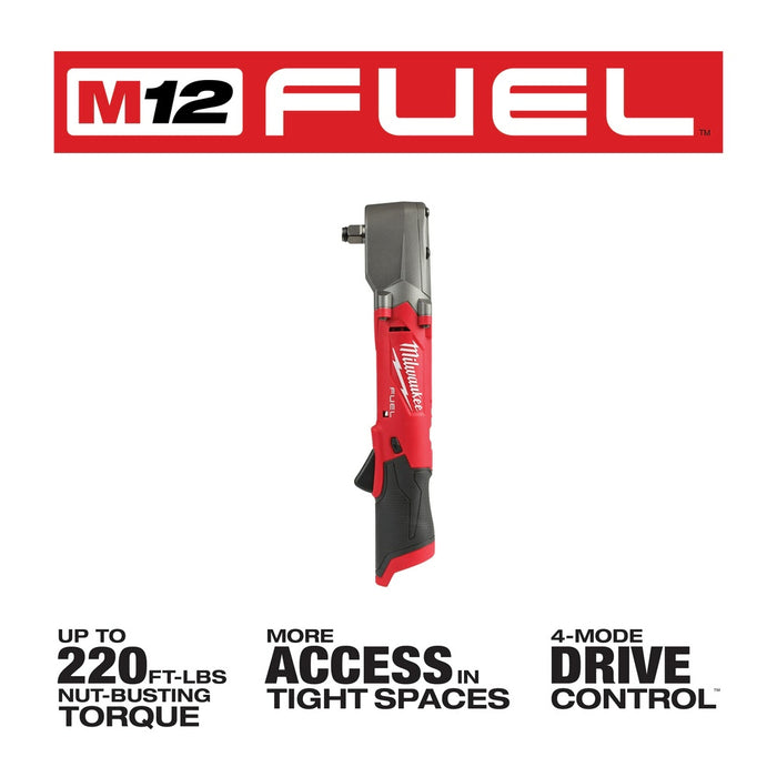 Milwaukee 2565-20 M12 FUEL  1/2" Right Angle Impact Wrench (Bare Tool) - 3