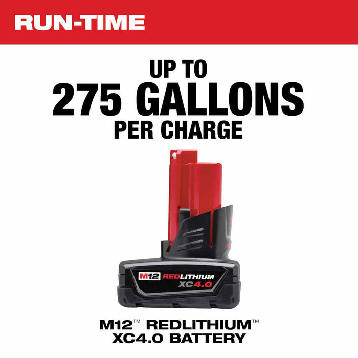 Milwaukee 2579-20 M12 Stick Transfer Pump - 3