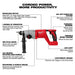 Milwaukee 2613-20 M18 Brushless 1" SDS Plus D-Handle Rotary Hammer - 3