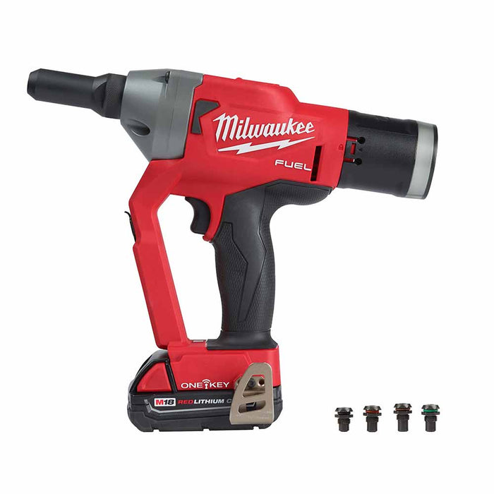 Milwaukee 2660-22CT M18 FUEL™ 1/4" Blind Rivet Tool w/ ONE-KEY™ Kit - 4