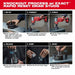 Milwaukee 2676-23 FORCELOGIC M18 10-Ton Knockout Tool 1/2" to 4" Kit - 7