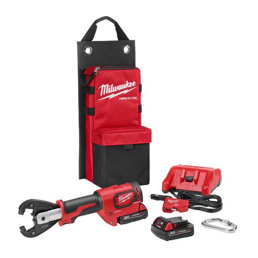 Milwaukee 2678-22K M18 Force Logic 6T Utility Crimping Kit With Kearney Grooves